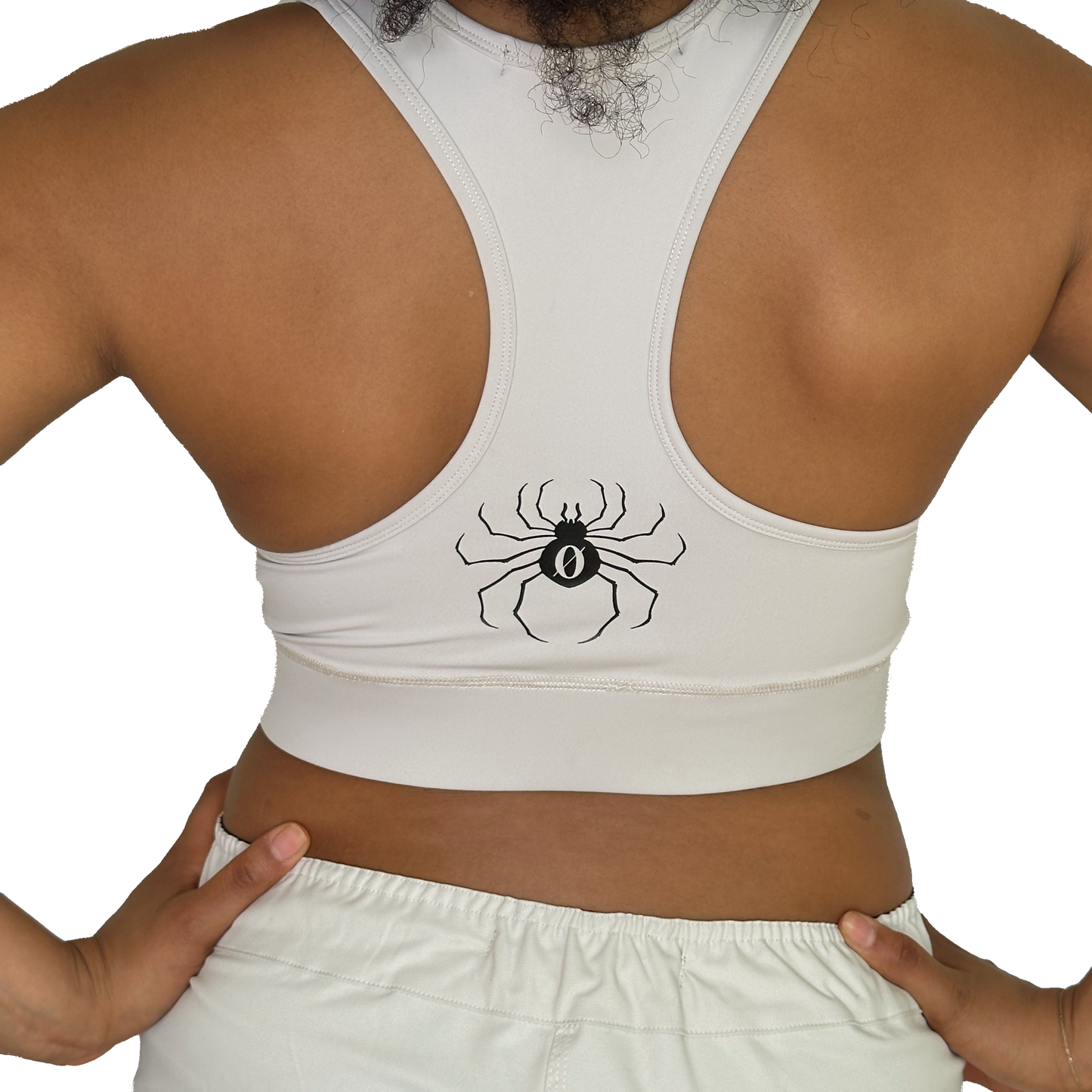 Light Gray 'HXH' Sports Bra
