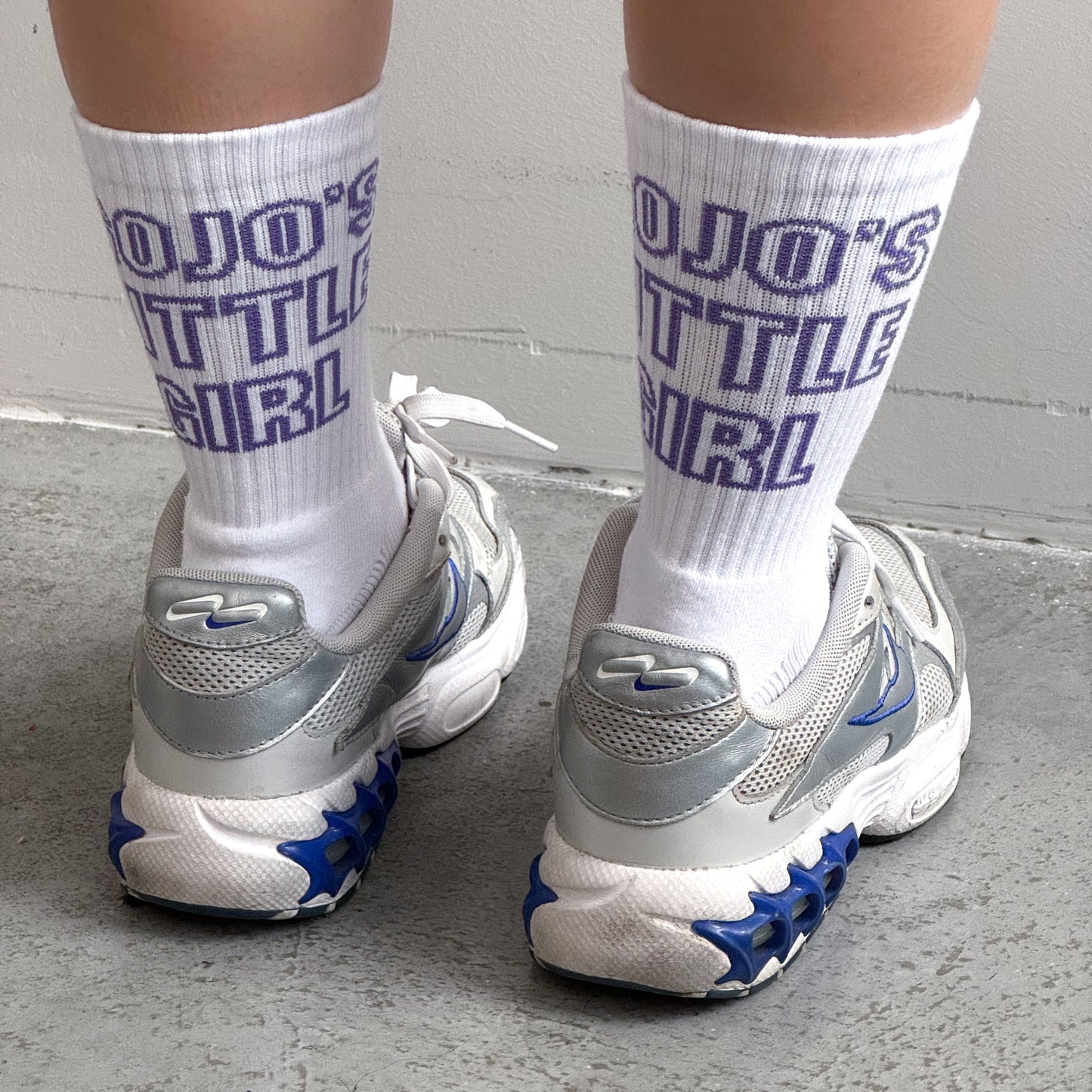 White 'GLG' Heavy Socks