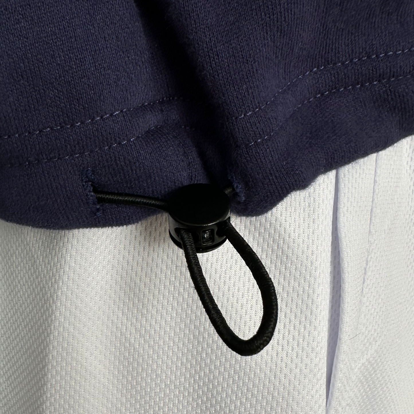 Navy 'Kelp' High-Neck Fleece Pullover