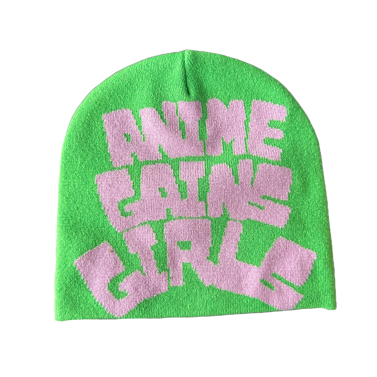 Green 'AGG' Beanie