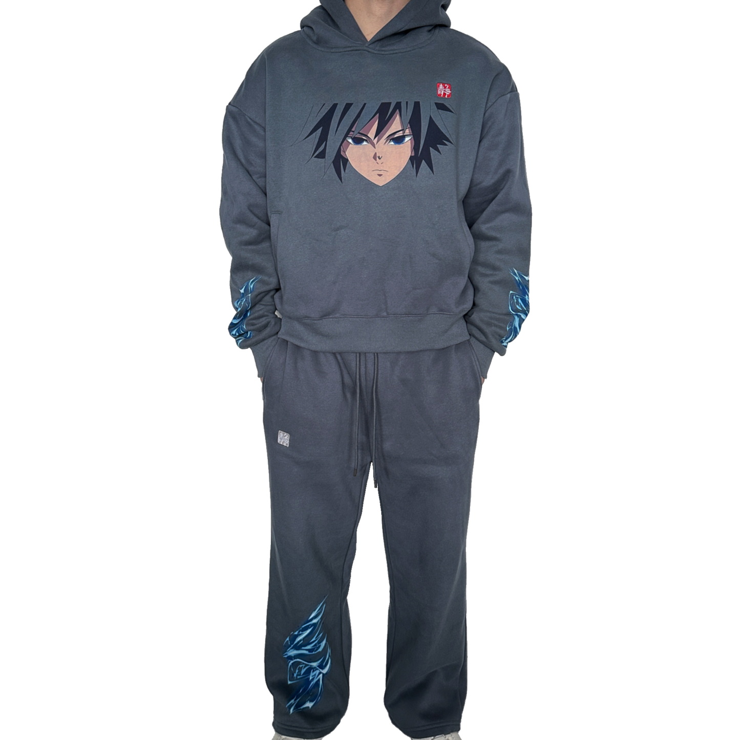 Dusty Blue 'Water' Tracksuit (Set)