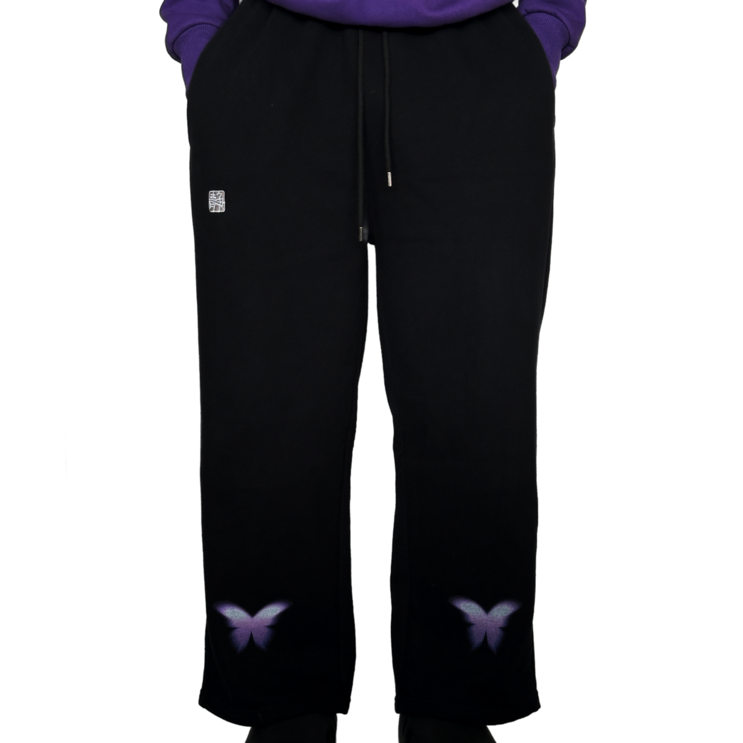 Purple & Black 'Insect' Tracksuit (Set)