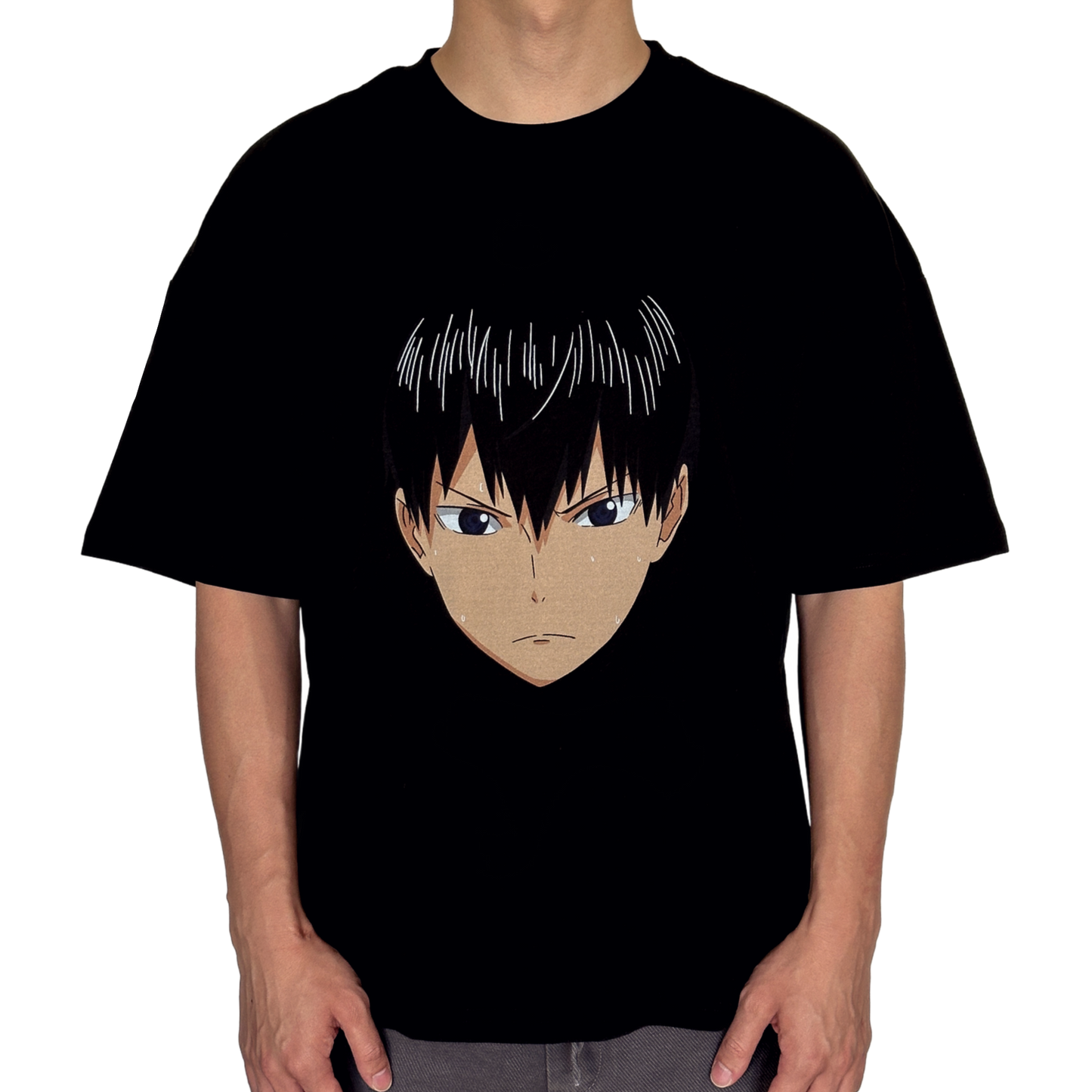 Black 'Crow' Graphic T-Shirt
