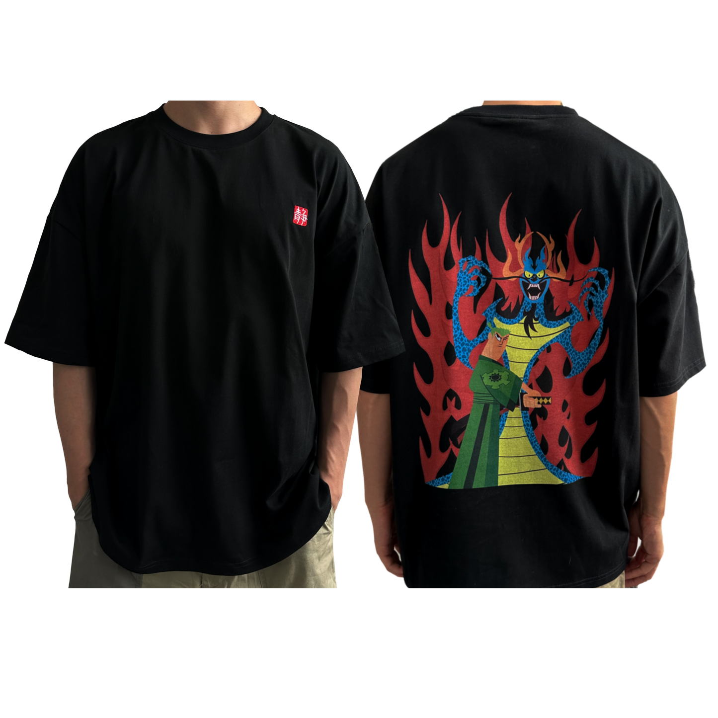 Black 'Jack' Graphic T-Shirt