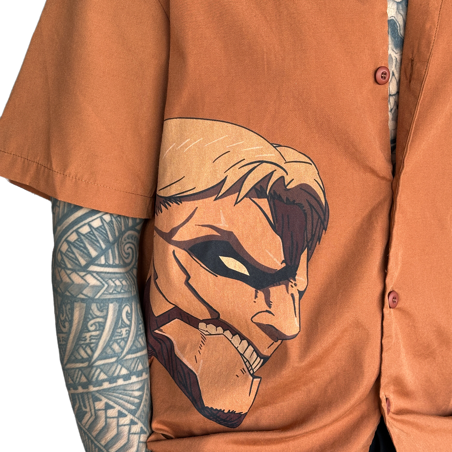 Brown Linen Shirt