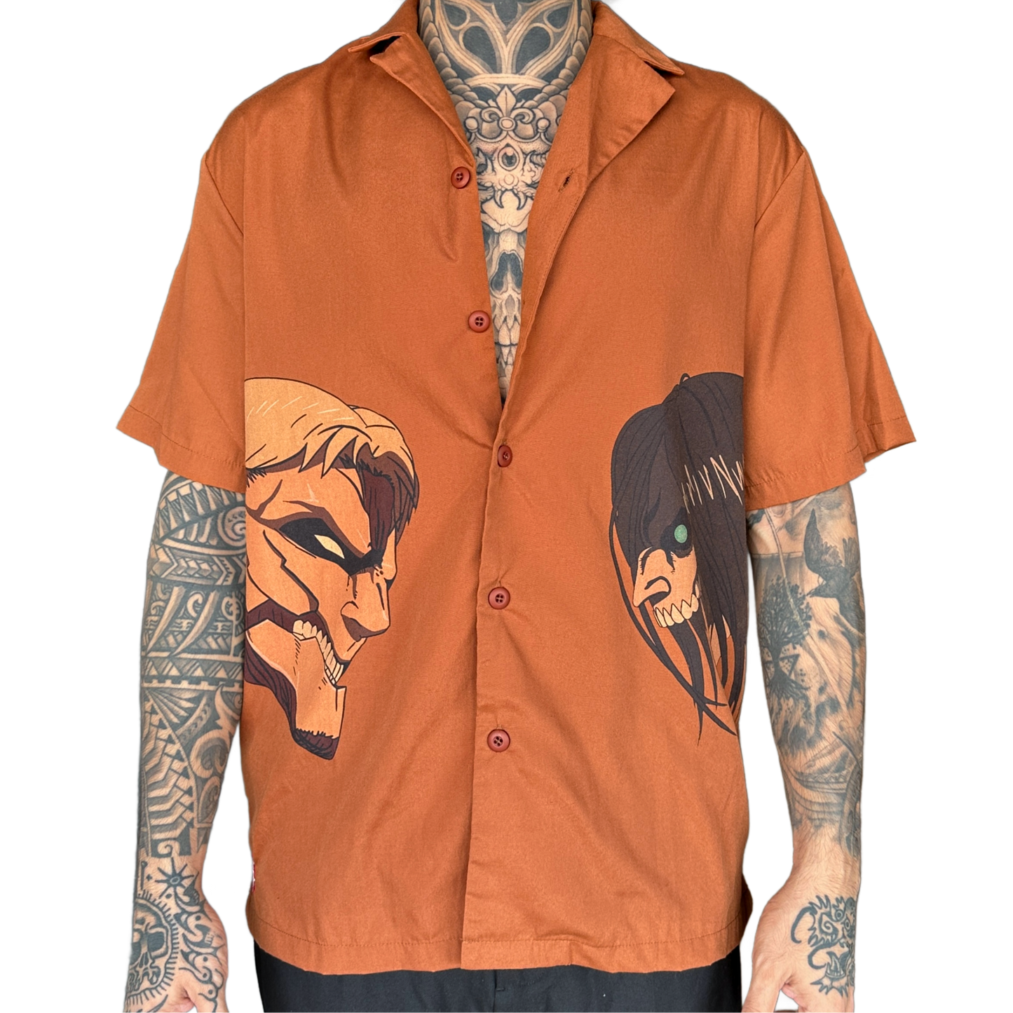Brown Linen Shirt