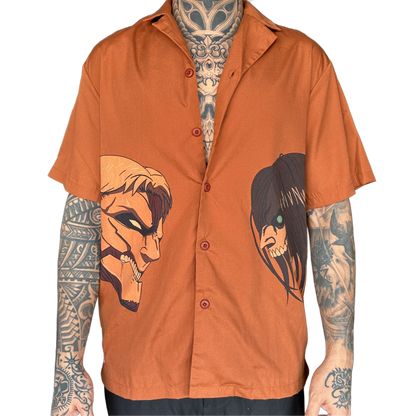 Brown Linen Shirt