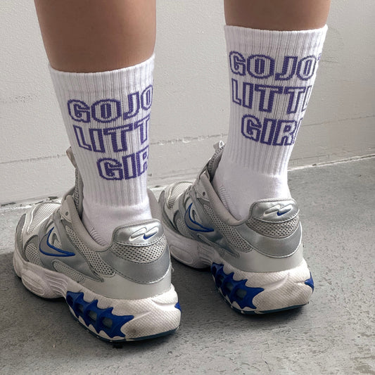 White 'GLG' Heavy Socks