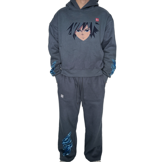 Dusty Blue 'Water' Tracksuit (Set)