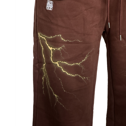 Dark Brown ' Thunder' Sweatpants