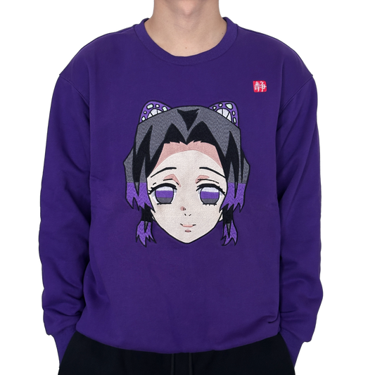 Deep Purple 'Insect' Fleece Sweatshirt