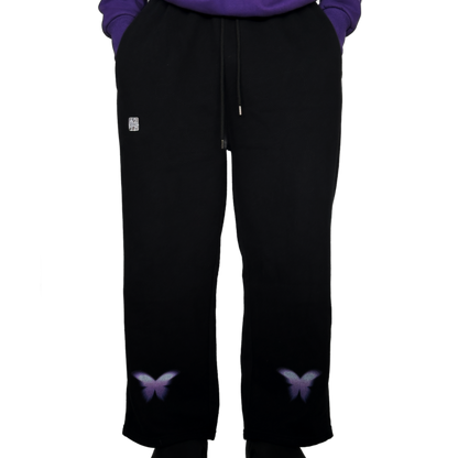Purple & Black 'Insect' Tracksuit (Set)
