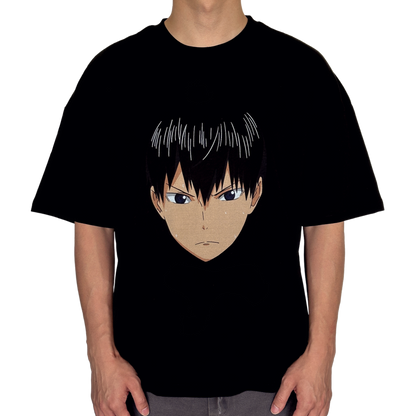 Black 'Crow' Graphic T-Shirt