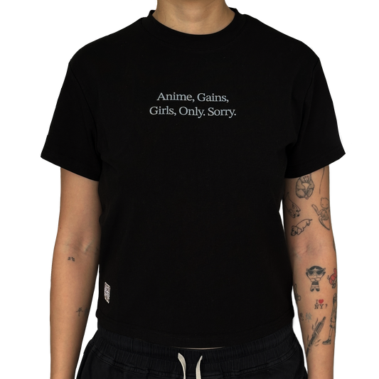 Black 'AGG' Baby T-shirt