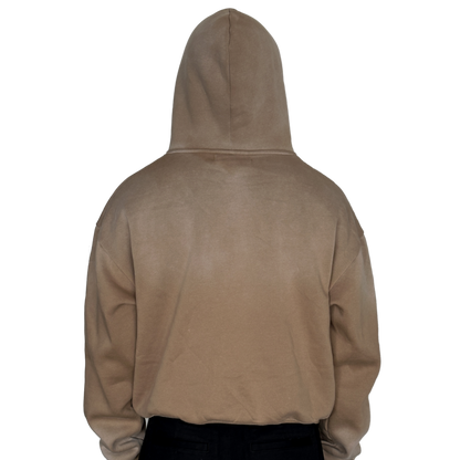 Sun-Faded Brown 'Trash' Hoodie
