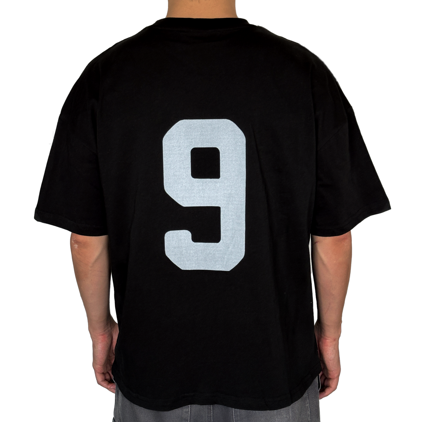 Black 'Crow' Graphic T-Shirt
